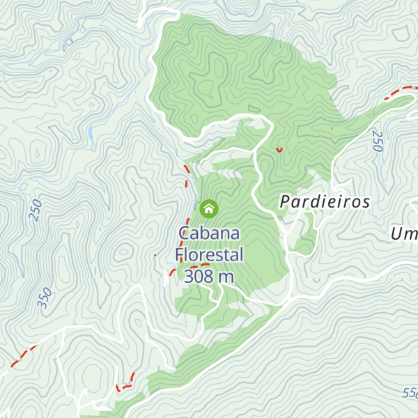Map of Cabana Florestal