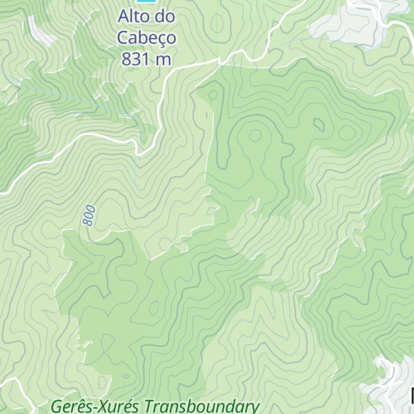 Map of Salgueiros Gordos