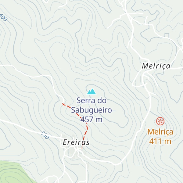 Map of Serra do Sabugueiro