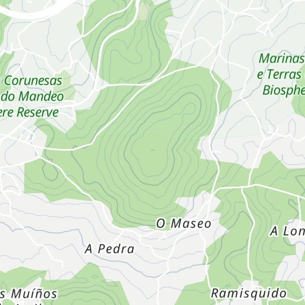 Map of Pedra Maior