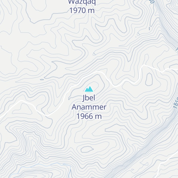 Map of Jbel Anammer