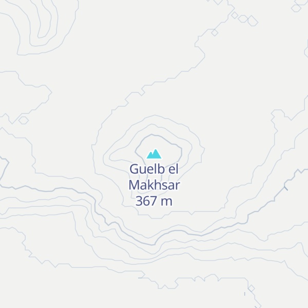 Map of Guelb el Makhsar