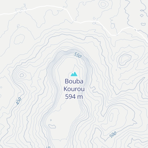 Map of Bouba Kourou