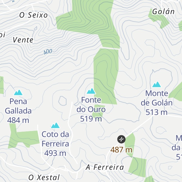 Map of Fonte do Ouro