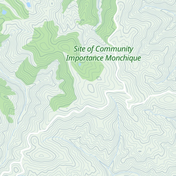 Map of Malhões