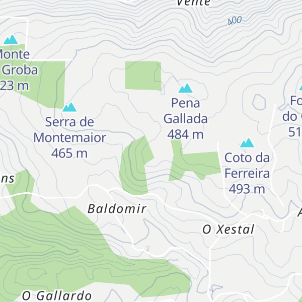 Map of O Coto