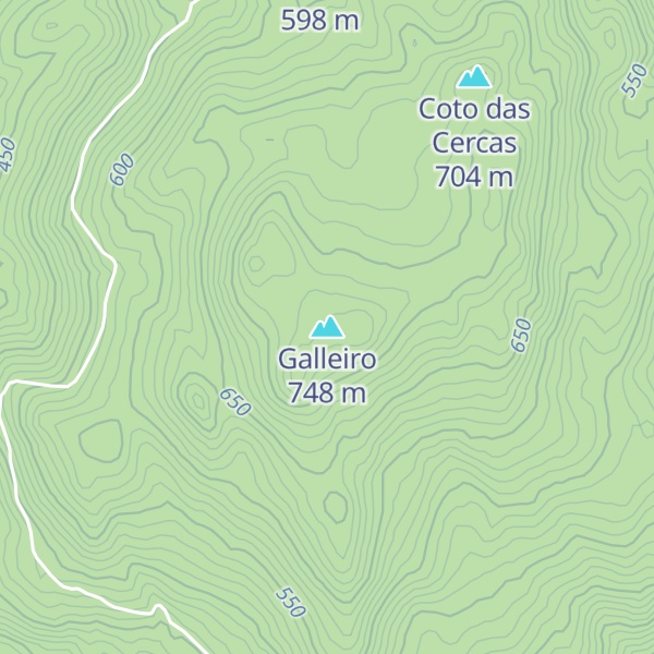 Map of Galleiro