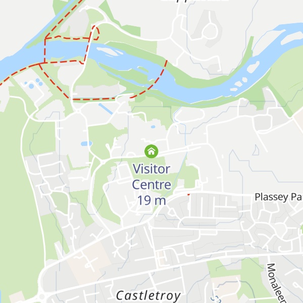 Map of Visitor Centre