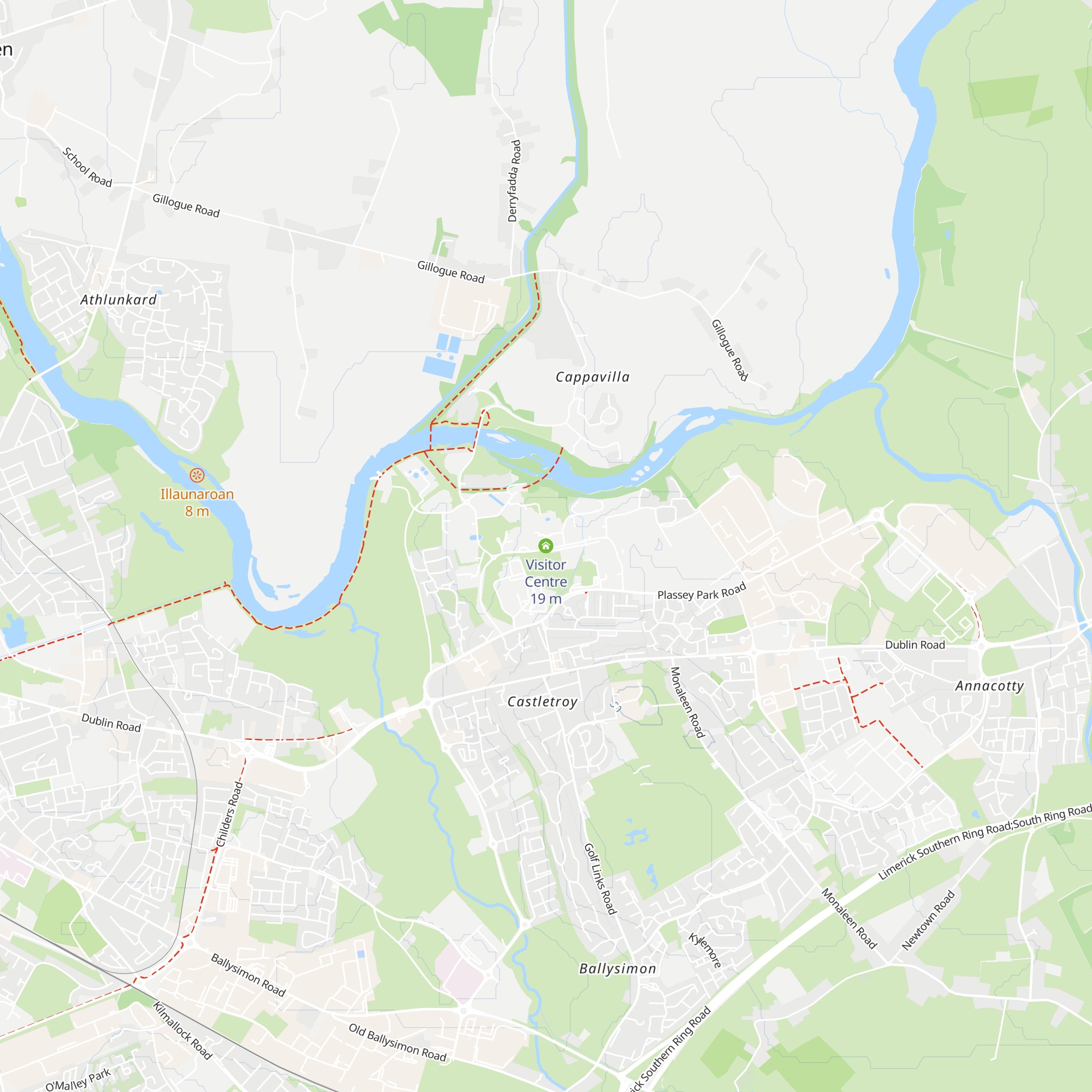 Visitor Centre map