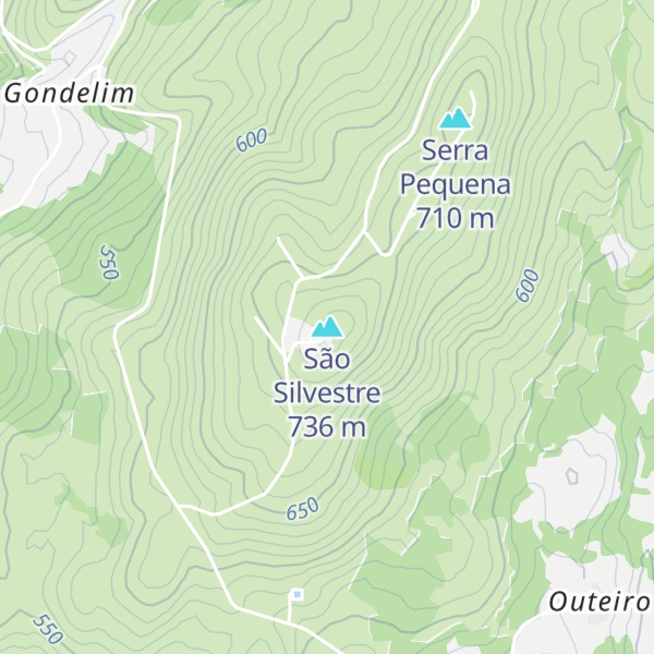 Map of São Silvestre