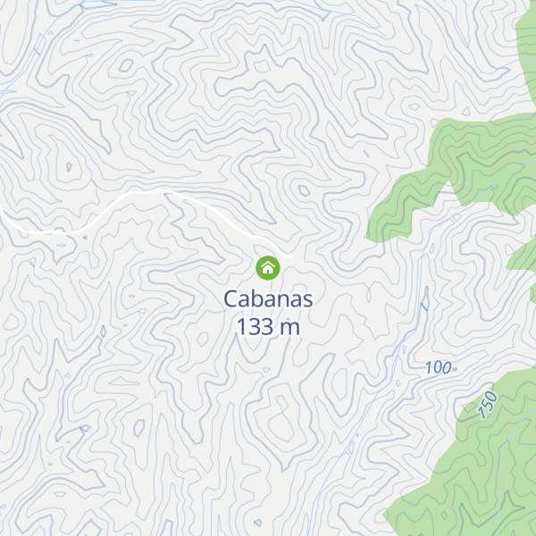Map of Cabanas