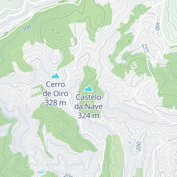Map of Castelo da Nave