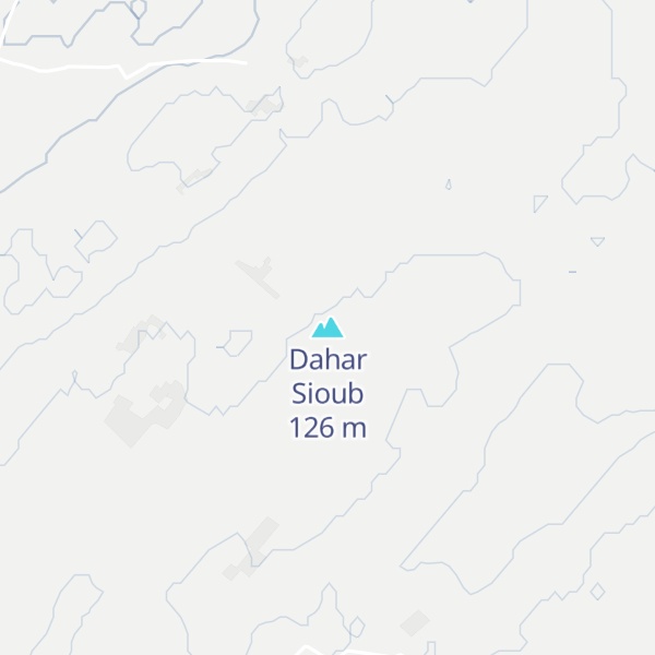 Map of Dahar Sioub