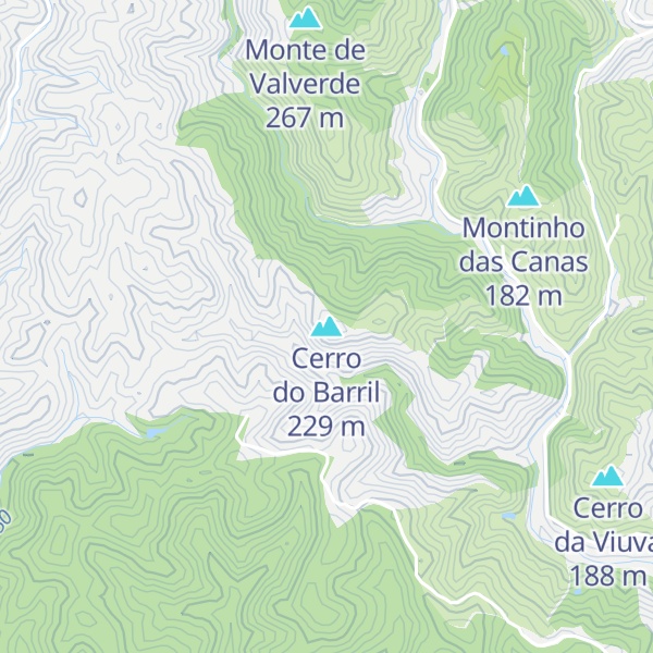 Map of Cerro do Barril