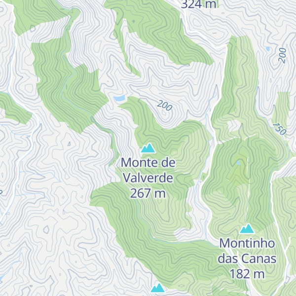 Map of Monte de Valverde