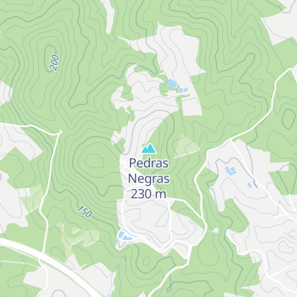 Map of Pedras Negras