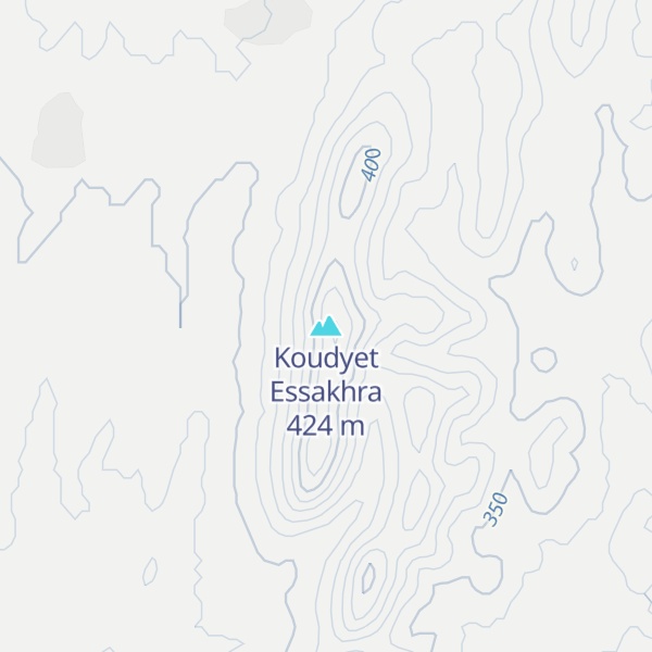 Map of Koudyet Essakhra