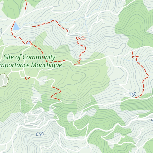 Map of Cerro da Garganta