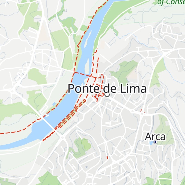 Map of Loja interactiva de Turismo Ponte de Lima