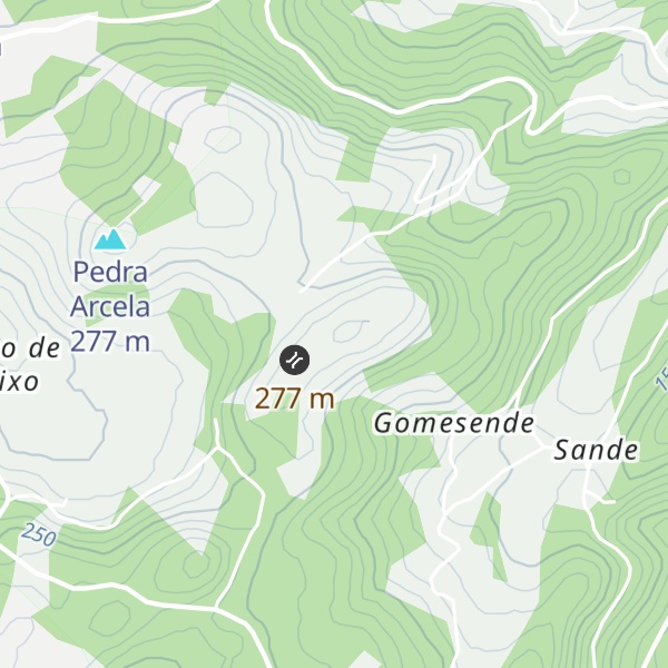 Map of Monte Alto