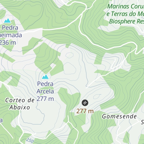 Map of A Escoitada