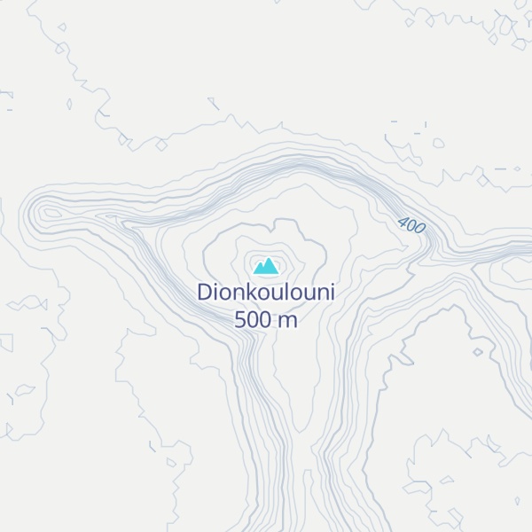 Map of Dionkoulouni