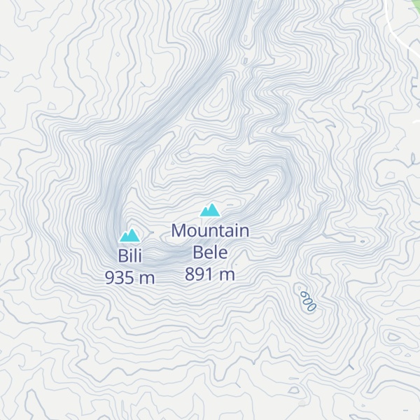 Map of Mountain Bele