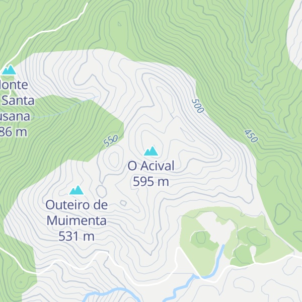 Map of O Acival