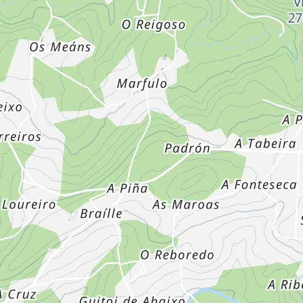 Map of Monte de Marfulo