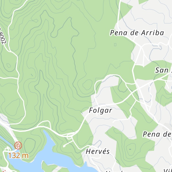 Map of Monte do Sino
