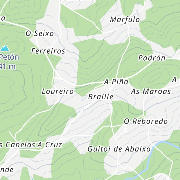 Map of Monte de Sirias