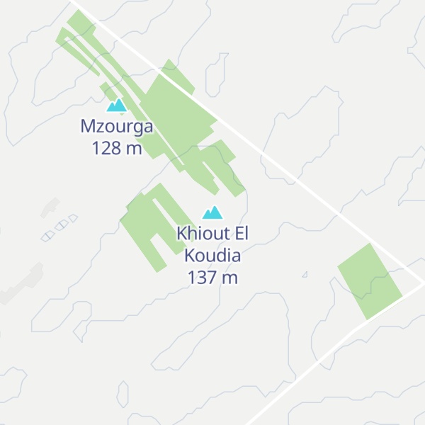 Map of Khiout El Koudia