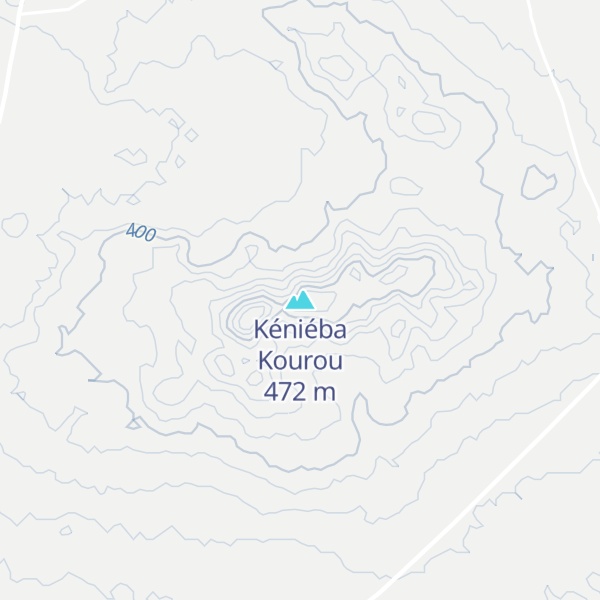 Map of Kéniéba Kourou