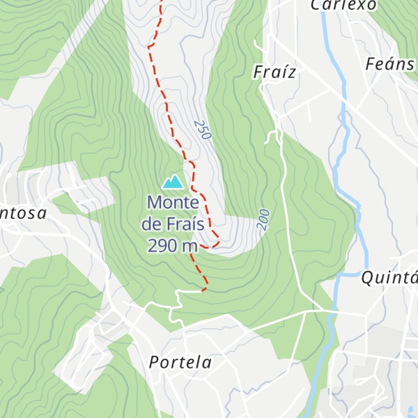 Map of Monte de San Miguel