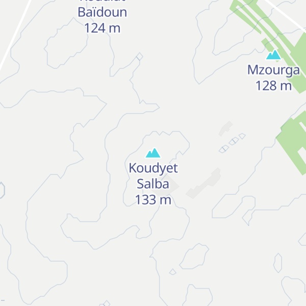 Map of Koudyet Salba