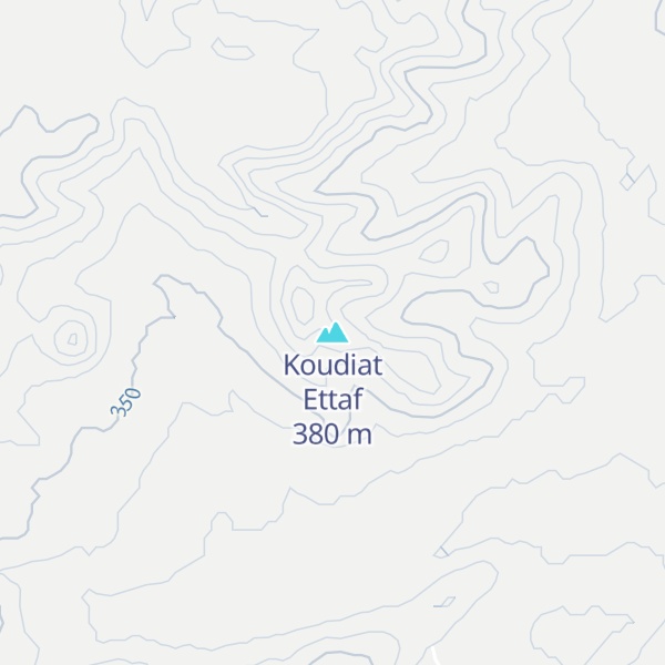 Map of Koudiat Ettaf