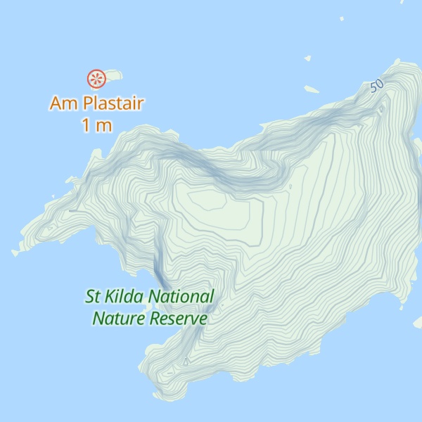 Map of Cnoc Glas