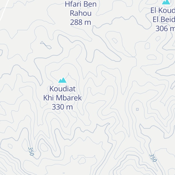 Map of Koudiat Dyar