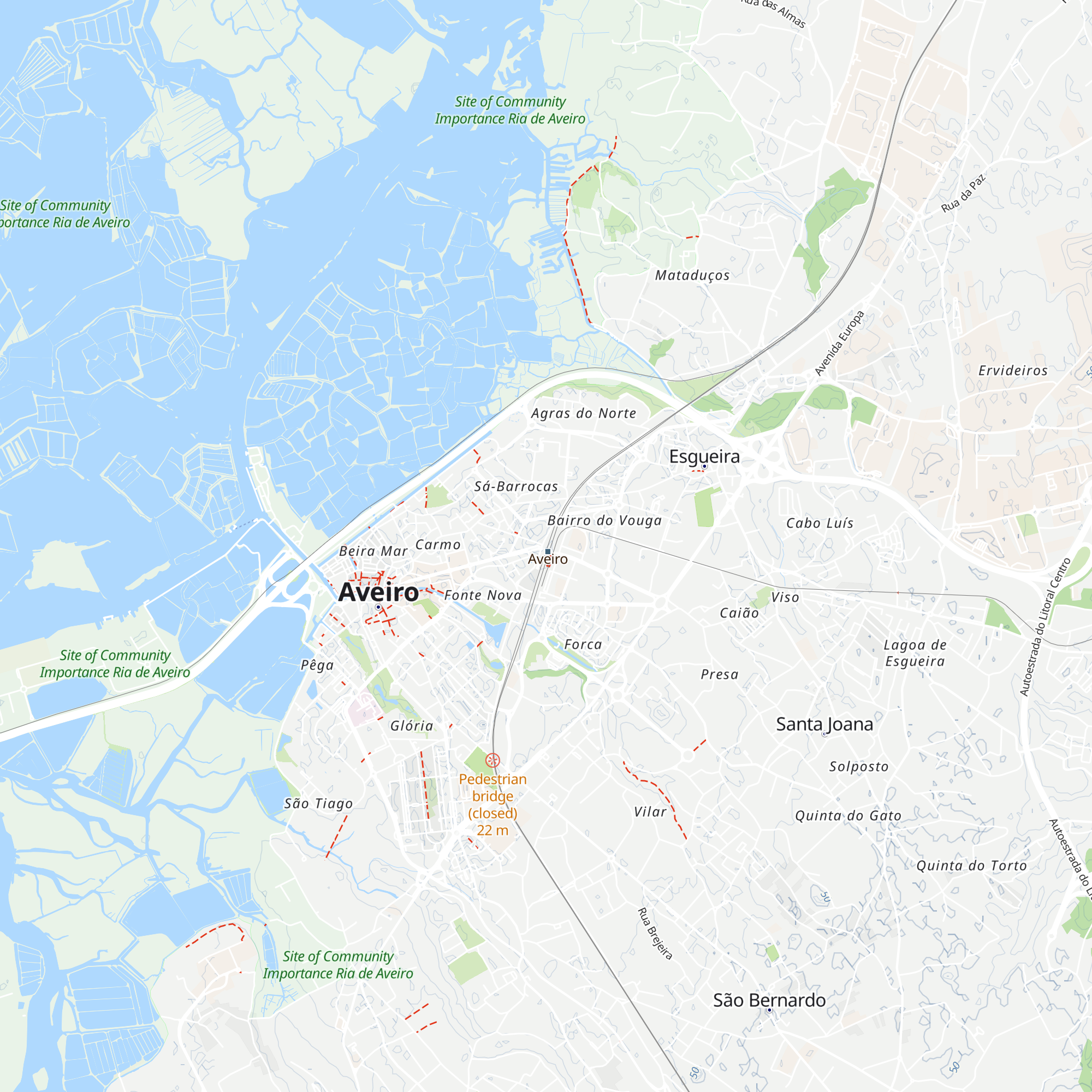 Posto de Turismo de Aveiro - Estação map