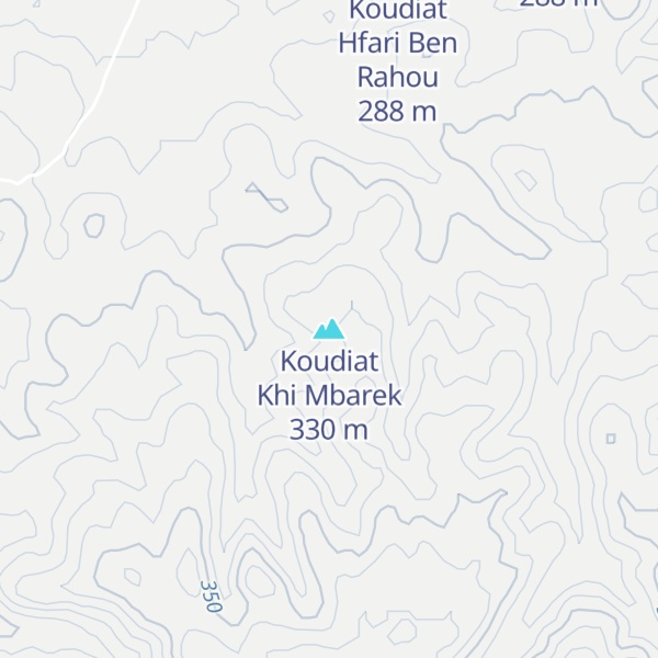 Map of Koudiat Khi Mbarek