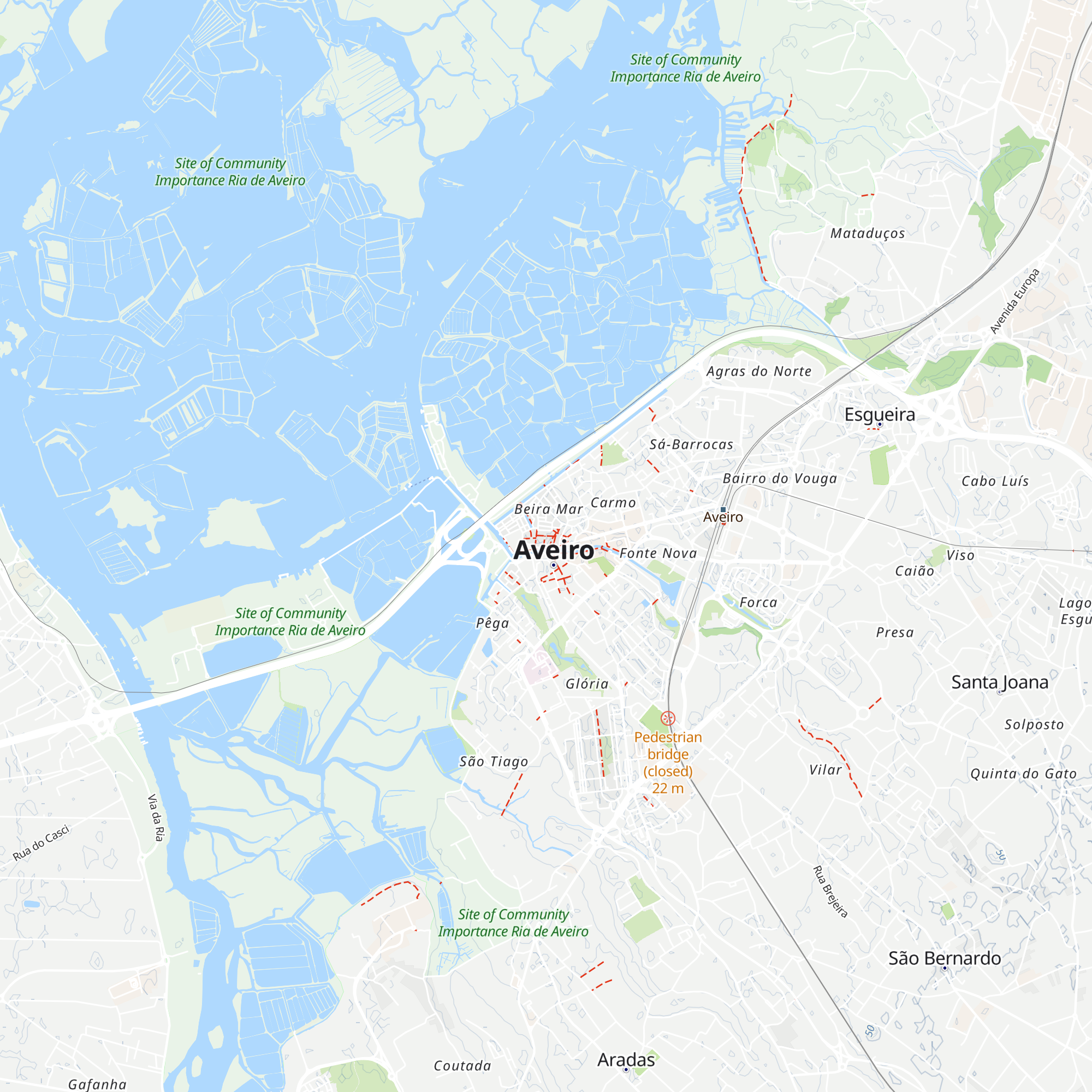 Posto de Turismo de Aveiro map