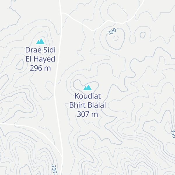 Map of Koudiat Bhirt Blalal