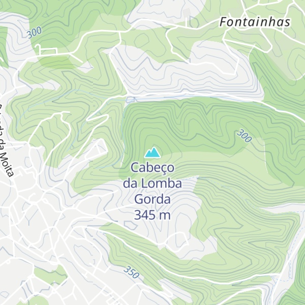 Map of Cabeço da Lomba Gorda