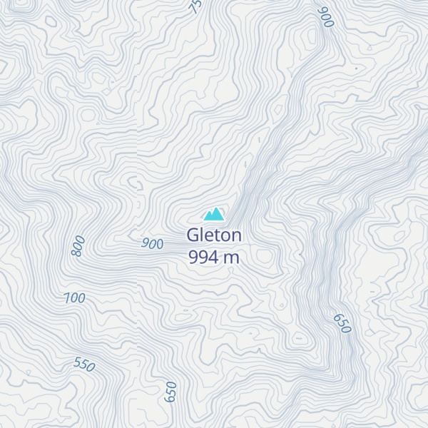 Map of Gleton