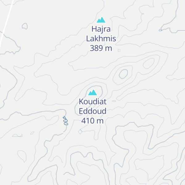 Map of Koudiat Eddoud