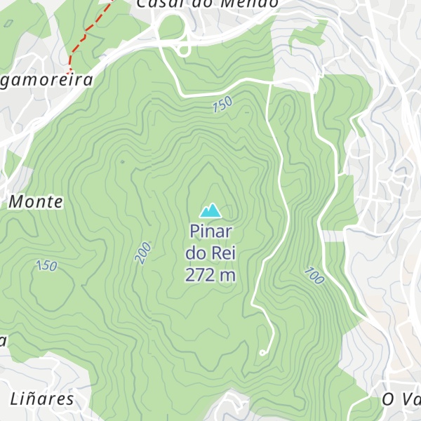 Map of Pinar do Rei