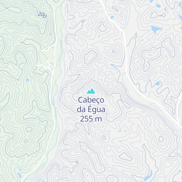 Map of Cabeço da Égua