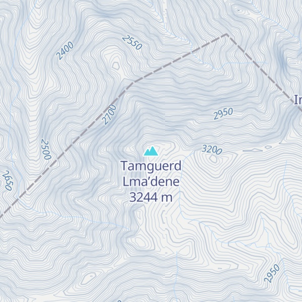 Map of Tamguerd Lma’dene