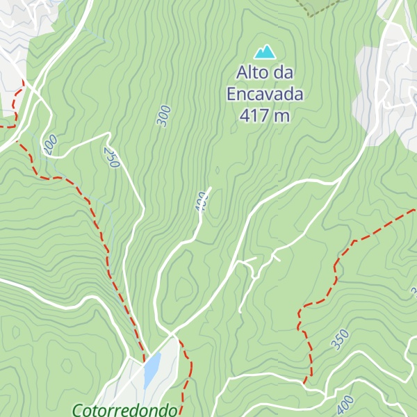 Map of Outeiro da Graña