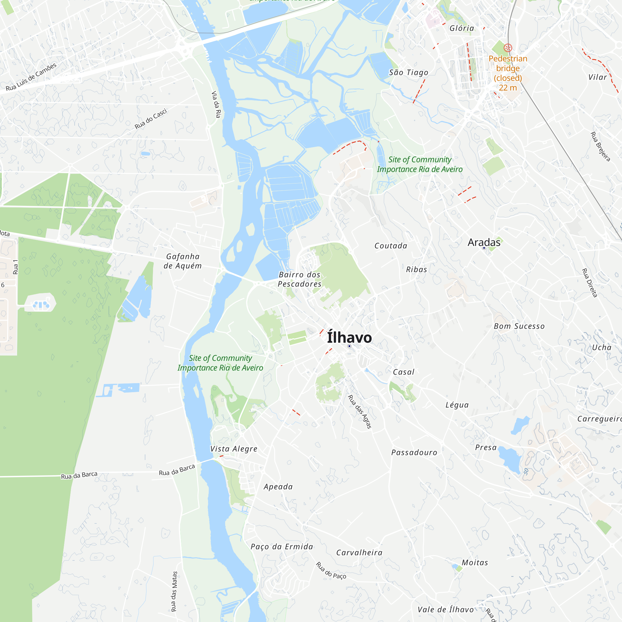 Posto de Turismo de Ílhavo map